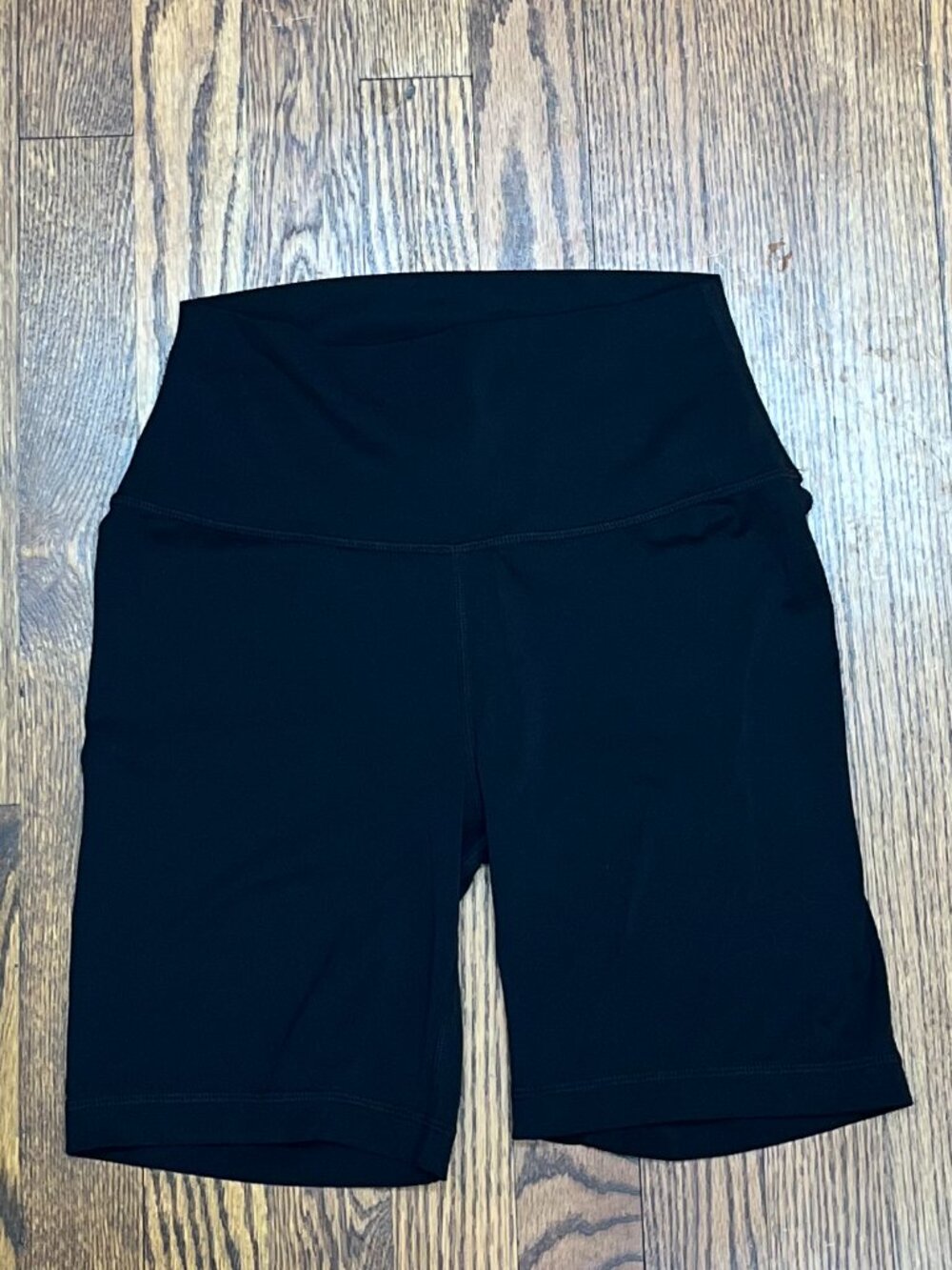 Quince Buttery Soft Ultra-Form Bike Shorts 7" inseam Black Size S